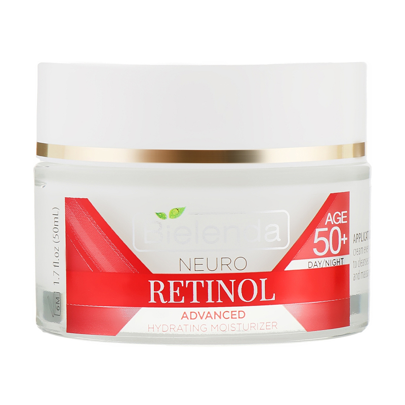 Крем-концентрат для обличчя Bielenda Neuro Retinol Підтягувальний, проти зморщок 50+, 50 мл
