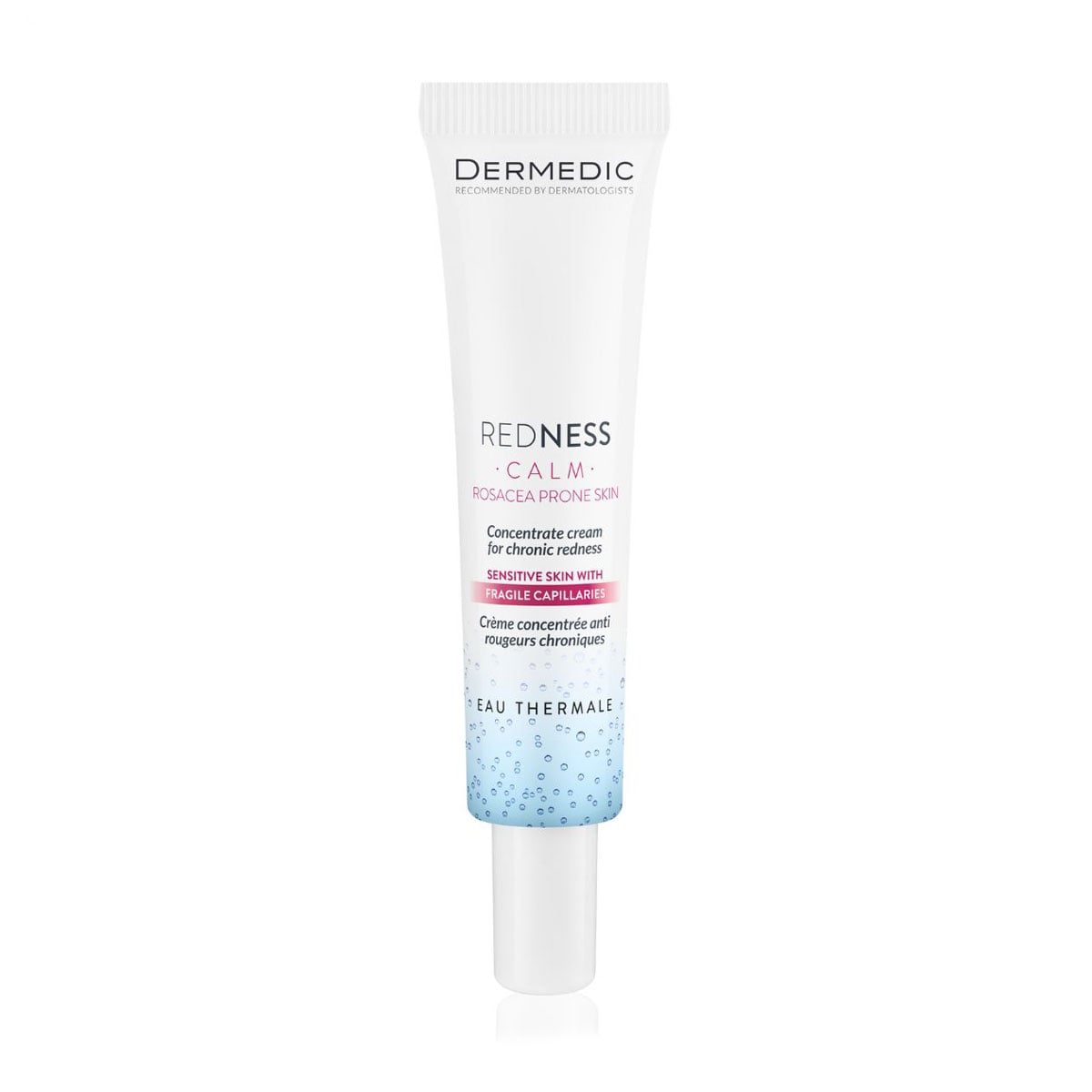 Крем-концентрат для обличчя Dermedic Redness Calm Concentrate Cream For Chronic Redness від хронічних почервонінь, для чутливої шкіри, 40 мл